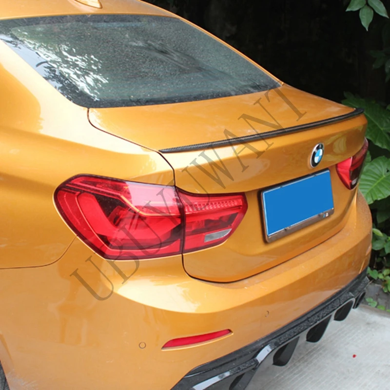 Высококачественный внешний задний спойлер из углеродного волокна для BMW 1 серии F52 Sedan M style