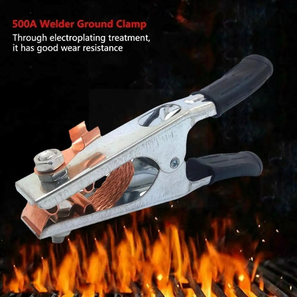 500A Ground Clamp For Welding Cable Clamp Welding Electrode Holder