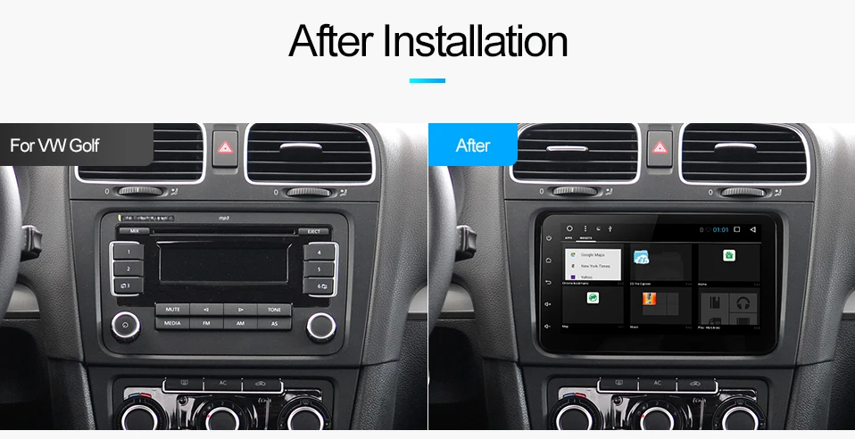 Clearance EU/RU Warehouse CDZ8060 2G android 9.0 car dvd player for VW polo golf passat tiguan skoda yeti superb rapid for skoda gps navi 4