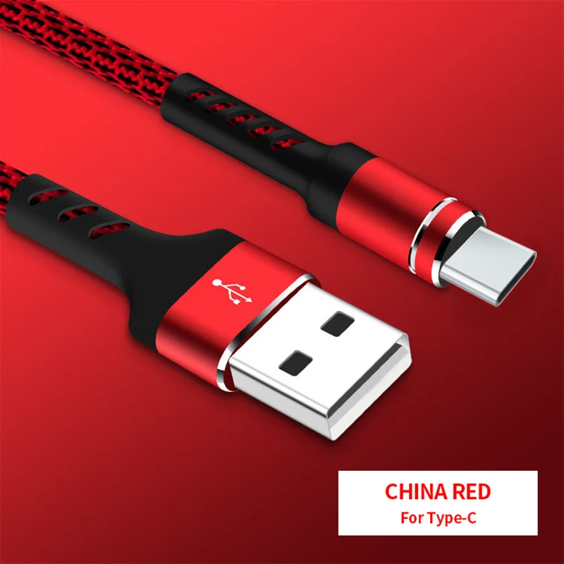 Type C usb зарядка для iPhone7 8 X XR Max кабель Micro usb type C кабель для samsung Xiaomi Быстрая зарядка кабель 2.4A шнур зарядного устройства - Тип штекера: Red