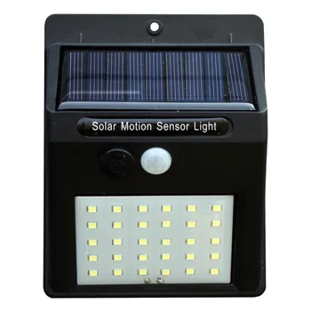 

30 LED Lighting Angle Solar Motion Sensor Lights Wireless IP65 Waterproof Outdoor Solar Security Lights for Porch Garden