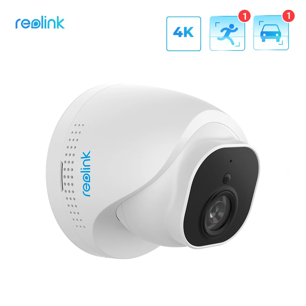 Câmera esperta da abóbada da visão noturna infravermelha exterior do ponto de entrada da câmera 4k 8mp de reolink caracterizada com detecção da pessoa/veículo RLC-820A