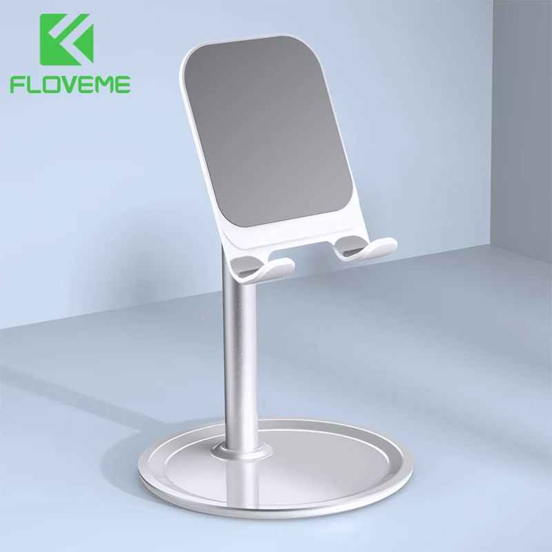 

FLOVEME Mobile Phone Desk Holder For iPhone Samsung Xiaomi Universal Desktop Tablet Stand Adjustable Mobile Smartphone Holder