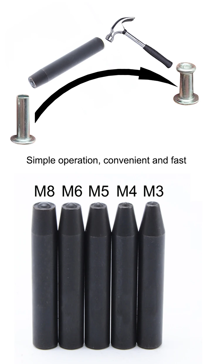 m5 m6 m8, ferramenta de pino de