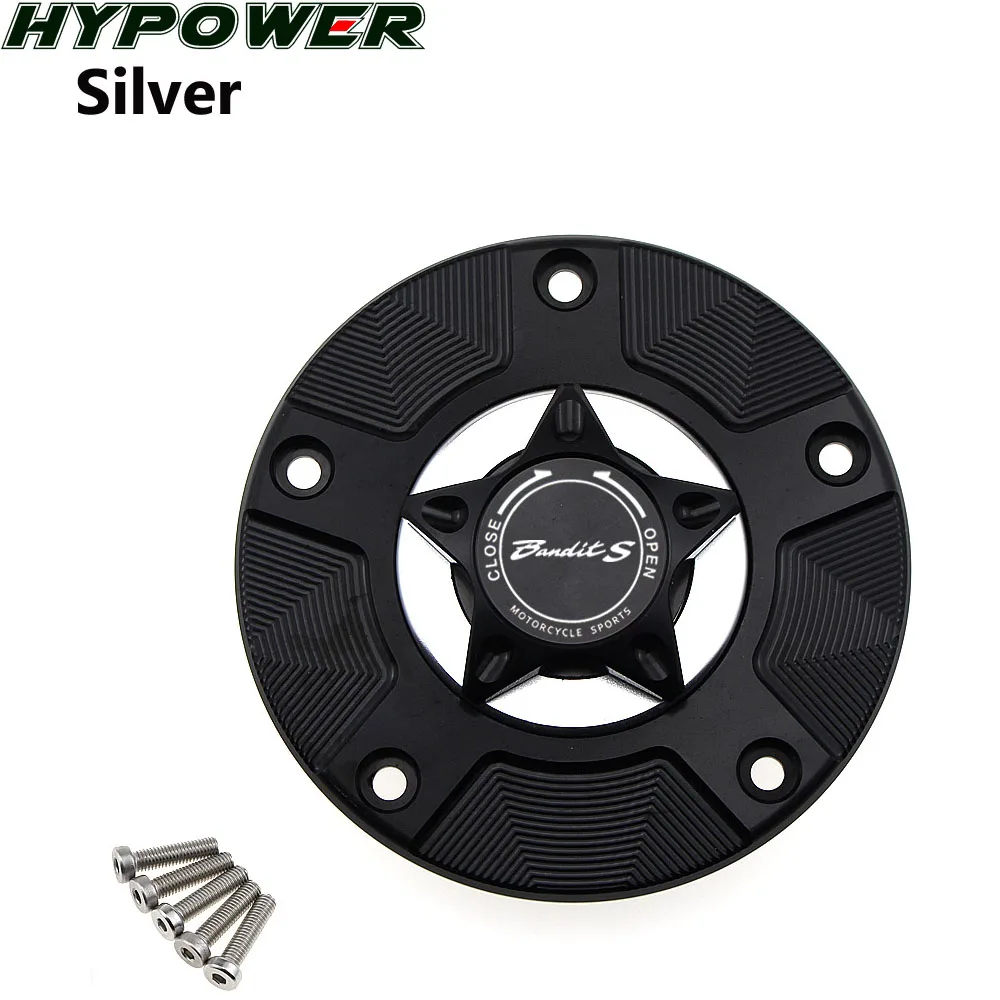 

Gas Fuel Tank Cap for GSF650S Bandit S GSF1200S GSF1250S 2007-2012 Bandit Motorcycle CNC Quick Release Cover