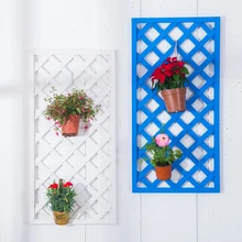 Настенная подвеска, декоративная, антикоррозийная, из цельного дерева, для балкона, на стену, подвесная решетка для ботани, лозы, Метопа, на стену, перегородка, цветок