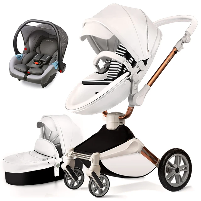 Hot Mom Baby Stroller 3 In 1 Travel 