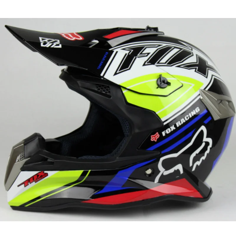 Полнолицевой шлем горный bikedownhike rashing горный крест-шлем с флагом casque moto cross Байкерский шлем capacete moto Mask