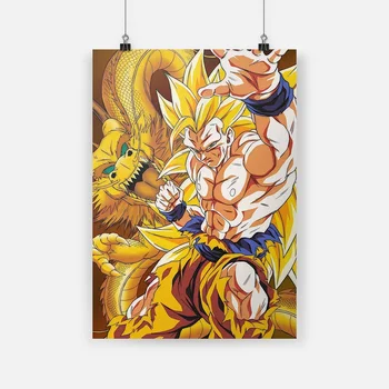 

Goku SSJ3 dragon ball anime canvas painting decor wall art pictures bedroom study home living room decoration prints poster