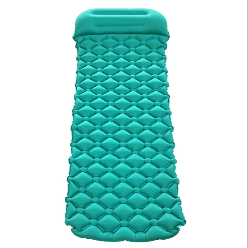 

Picnic Mat Air Bed Sleeping Pad Camping Mat With Pillow Air Mattress Inflatable Cushion Sleeping Mat Fast Filling Moistureproof