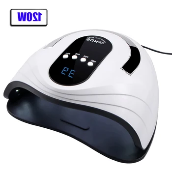 

120/90/72W UV Lamp Led Nail Dryer With Sensor LCD Display 10/30/60/90 Timer For All Gels Polish Professional Manicure Nail lamp