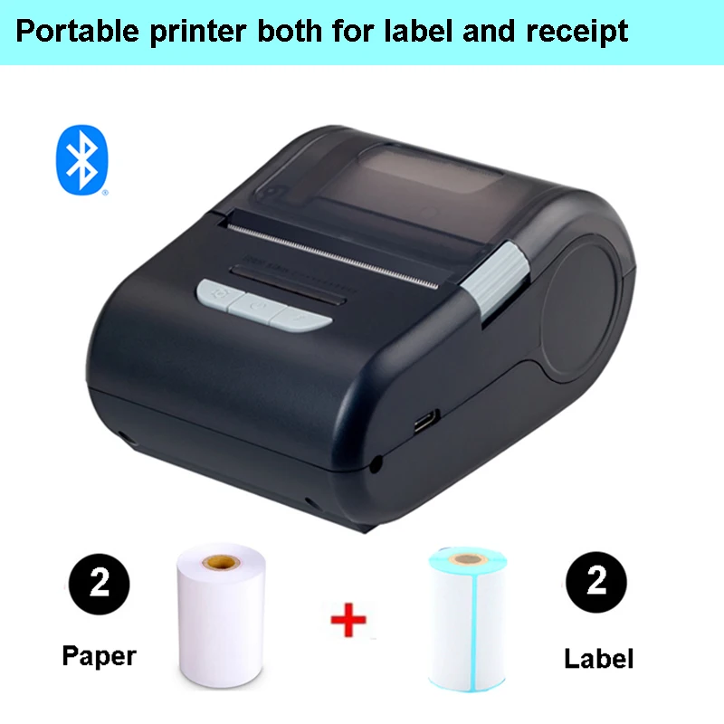 Xprinter Портативный 2 дюймовый принтеры этикеток мини тепловой наклейки и получения