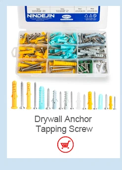 perfuração automática de liga de zinco, âncora