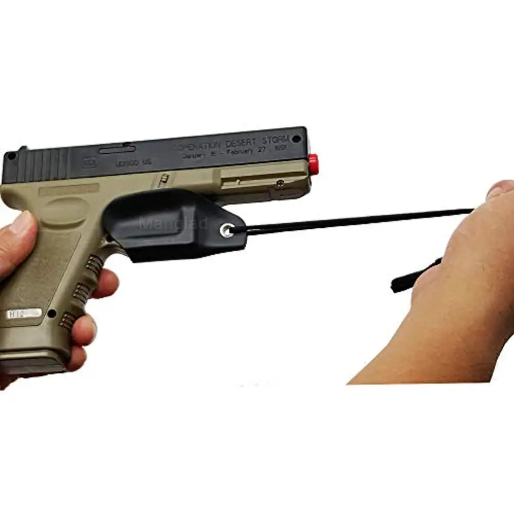 SkyCity триггер защитная кобура черный с Паракордом Подходит Glock 17,18, 19,22, 23,24, 26,27, 31,32, 34,35 поясная упаковка