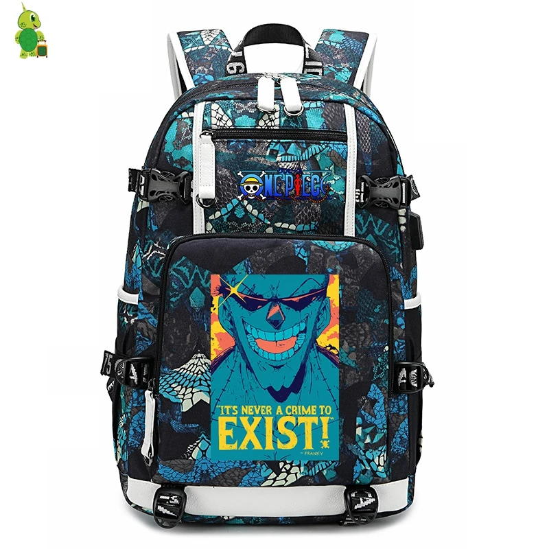 Mochila Аниме One Piece Luffy рюкзаки школьные сумки для девочек подростков женский рюкзак