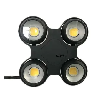

2pcs/lot Waterproof Blinder 4 Eye 4x100W warm white /cold white and 2 in 1 COB LED background light