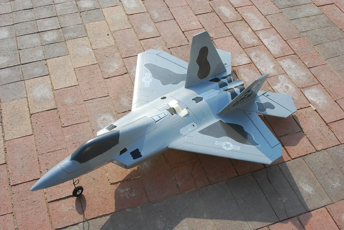 F22 EPO 64 мм RC Fighter Jet plane KIT