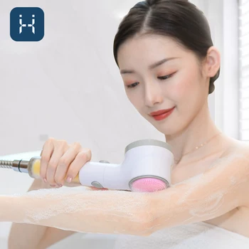 

Massage Shower Head High Pressure Rain Shower SPA Nozzle Cleaning Brush Water Saving PP Cotton Filter Bathroom Accessories