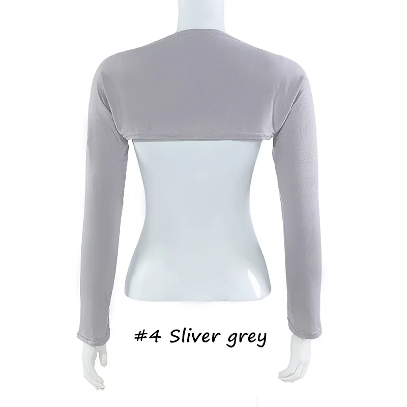 Muslim Arm Cover Sleeves – Full Cover Back & Shoulders, Oversleeve Shrug Bolero Hijab