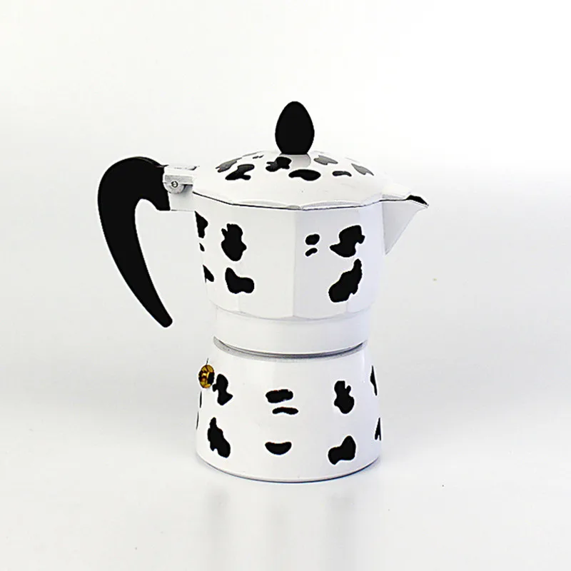 Homeleader Кофеварка итальянский топ Moka эспрессо кофейник Expresso Percolator 3 чашки КОФЕВАРКА для приготовления кофе на плите - Цвет: 3cups 150ML