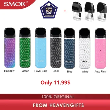 

SMOK novo kit SMOK pod starter kit cobra covered vape pen kit with 450mAh battery 2ml capacity pod system kit vs SMOK NORD / RPM