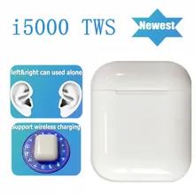 i5000 TWS 1:1 наушники-вкладыши Aire 2 Bluetooth наушники мини беспроводные наушники-вкладыши Aire2 гарнитура PK i20000 i30000 i40000 ear hook android charging headset handsfree ear headphone