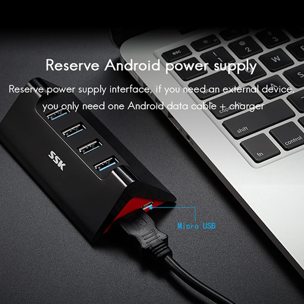 Usb хаб SSK 3 0 Multi USB 2 Hub Высокоскоростной 4 портовый концентратор usb разветвитель