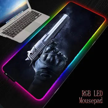 

Mairuige 30X60/40X90CM Gaming RGB Large Mouse Pad Gamer Big Thicken Mouse Mat Computer Mousepad Led Backlight Mause Pad for CSGO