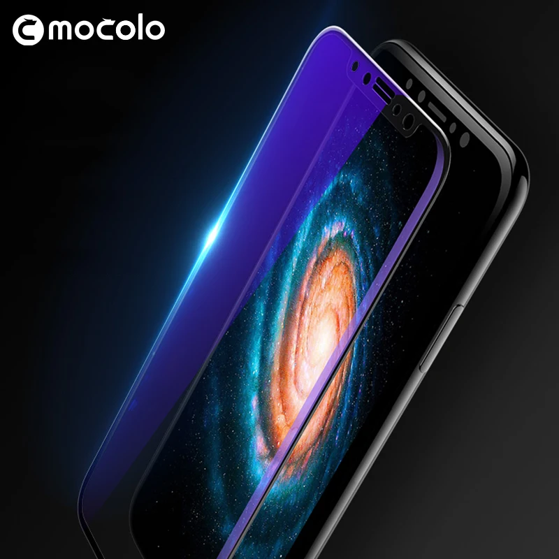 

Mocolo Anti-blue RAY 3D Curved Premium Glass for iPhone 11 Full Cover Screen Protector Tempered Glass Film for iPhone 11 PRO MAX