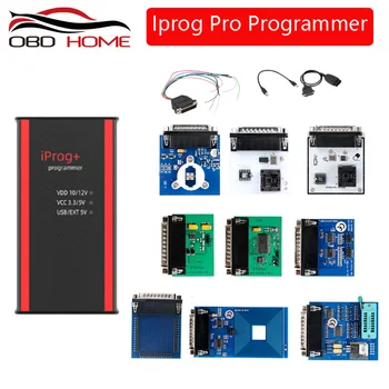 

Iprog+ V82 Key Programmer Support IMMO + Mileage Correction + Airbag Reset Iprog Pro Till 2019 Replace Carprog/Digiprog/Tango