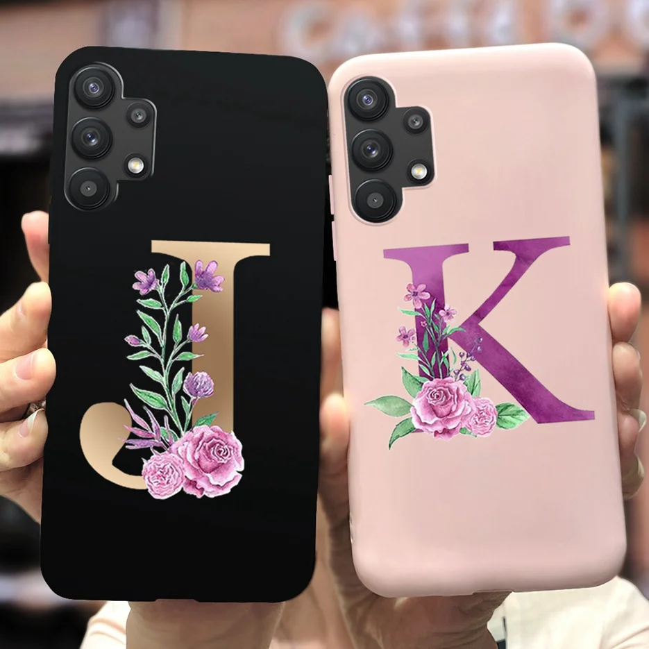 Per Samsung Galaxy A32 5G Custodia Cover Morbida In Silicone Per Samsung A32 A 32 5G Capa Custodia Per Lettere Carine Per Samsung A32 5G 6.5''