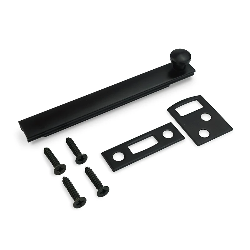 Brass Door Latch Lock Schuifslot Security Sliding Lock Flush Slide Bolt Gate Hook Loquet Porte Coulissante Targette Verrou door latch