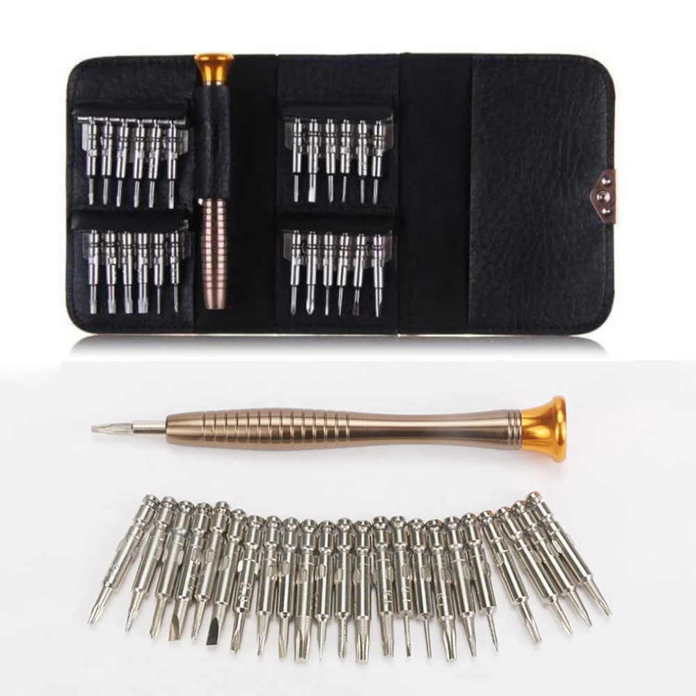 

Screwdriver Set 25 in 1 Torx Multifunctional Opening Repair Tool Set Precision Screwdriver tool kit For Phones Tablet tools kits
