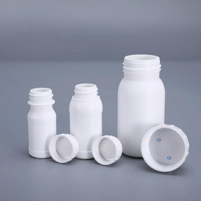 Профессиональная бутылка реагент с крышкой из HDPE высокобарьер 10 мл 20 50 100 200