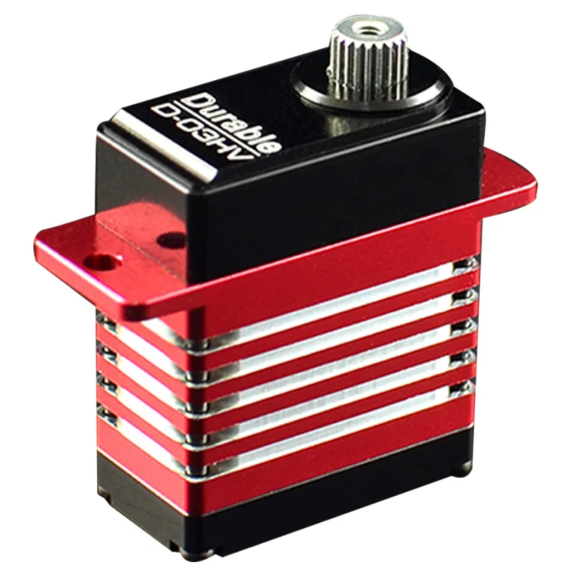 

Power HD Micro-Digital Servo Lock Tail Servo D-03HV 3KG 18G for 250 450 RC Helicopters