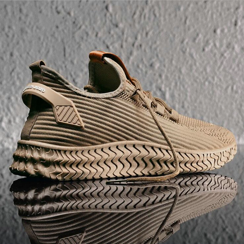 mesh walking sneakers