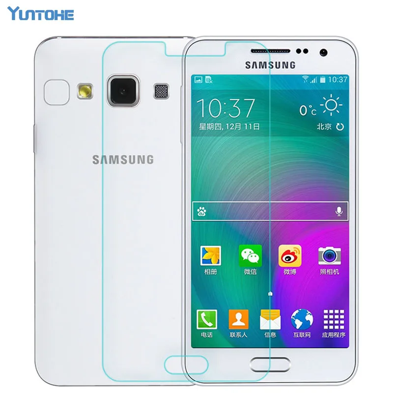 Оптовая продажа 2.5D Закаленное стекло для защиты экрана Samsung Galaxy J1 J5 J7 2016 E5 E7 Grand Prime
