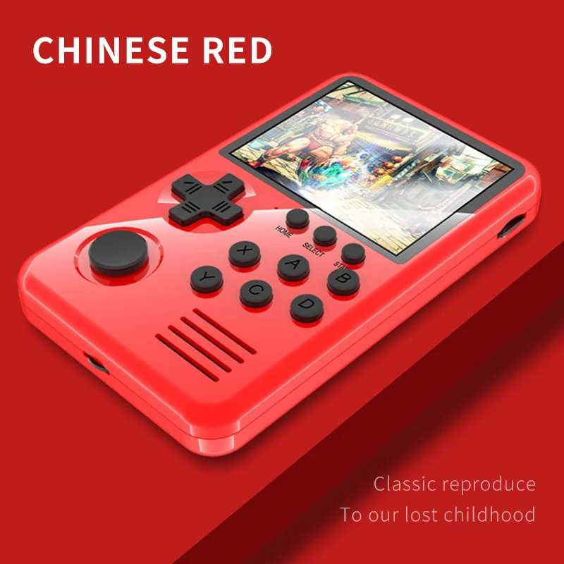 New Retro M3S Mini/TV Handheld Game Console Player 16-Bit 3.0-Inch Portable Video Game Console For Kids Gift Built-in 1500 Games 