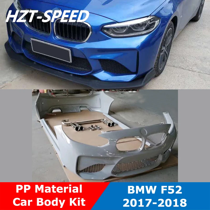 F52 MT Тип PP Неокрашенный автомобильный комплект кузова передний бампер боковые