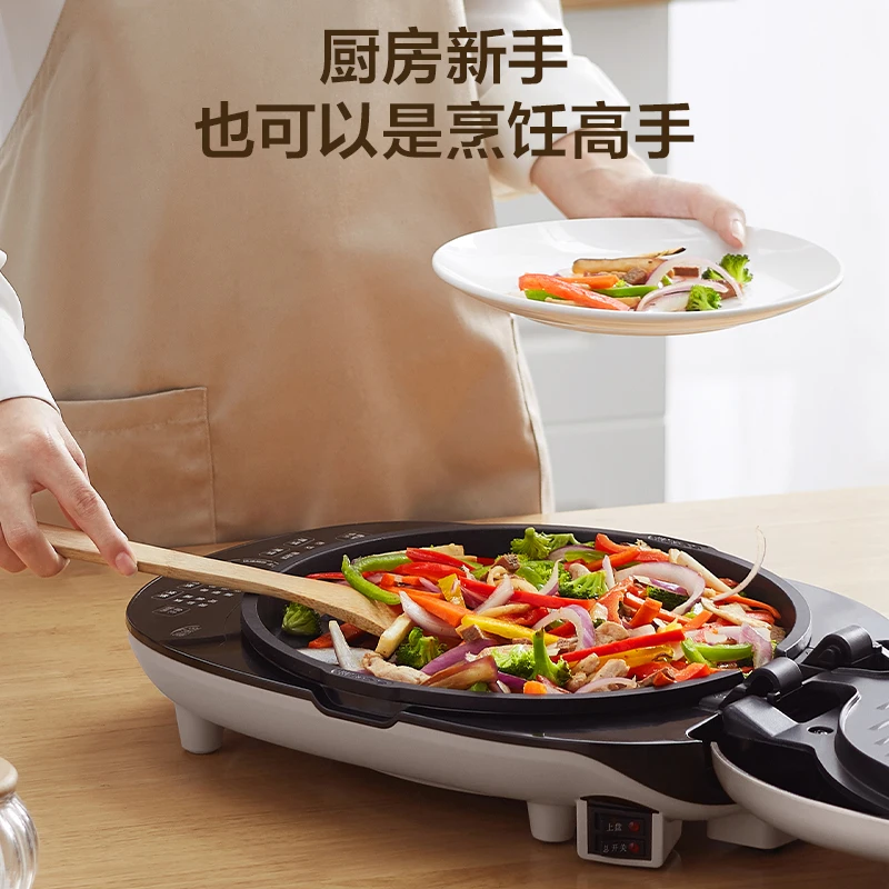 JK30POWER301 household double-sided heating pancake fried pancake pan deep fried egg genuine Electric frying pan