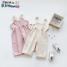 Детские комбинезоны; повседневный комбинезон для девочек; Детский комбинезон; комбинезоны для новорожденных с карманами; Штаны для мальчиков и девочек