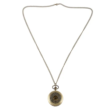 

Secret Flower Pocket Watch Large Vintage Quartz Wild Men'S And Women'S Pendant Roman Scale Pocket Watch