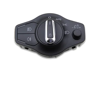 

OEM Chrome AUTO Headlight Fog Light Switch Control For Audi Q5 A5 S5 Coupe Sportback A4 S4 Avant B8 8K0 941 531 AS