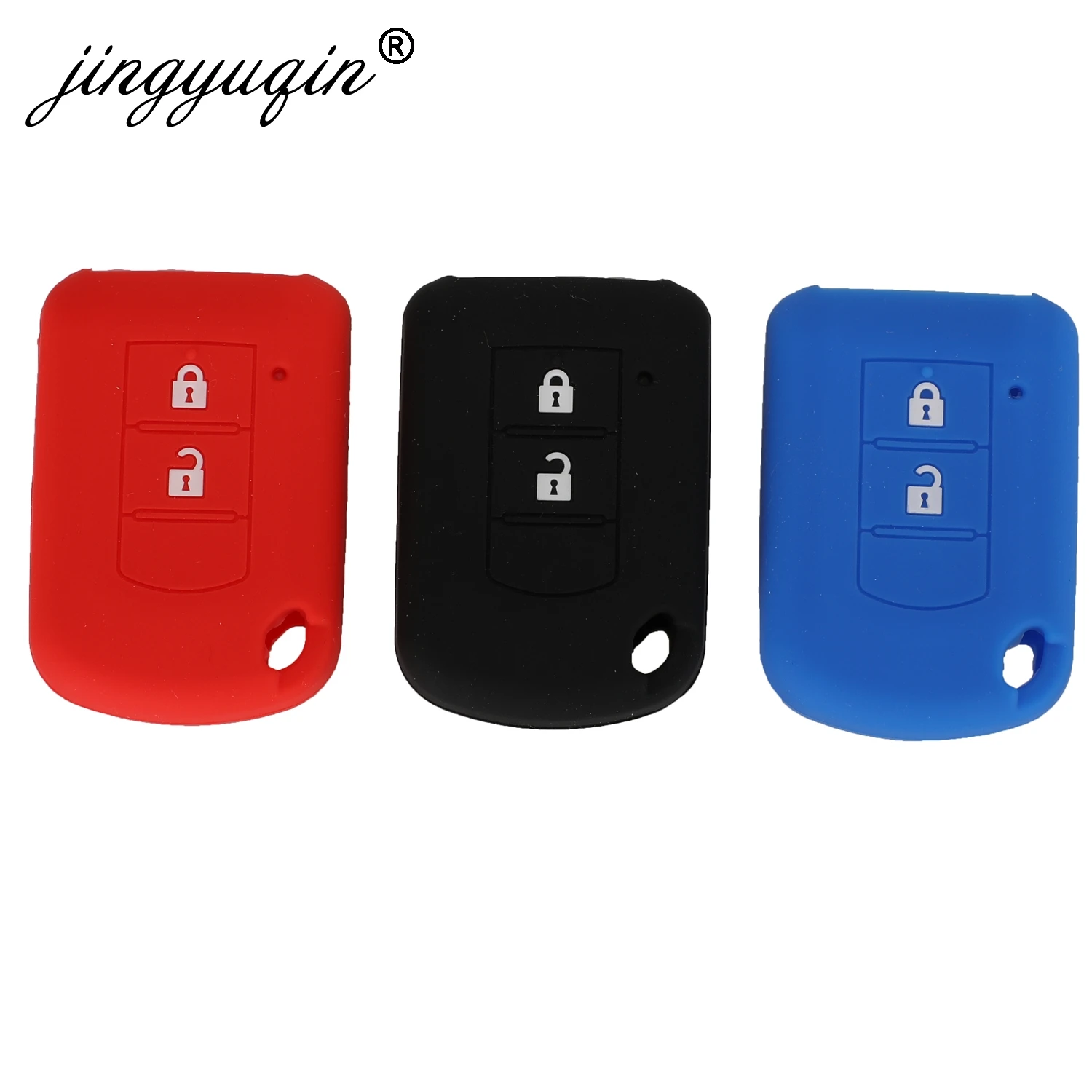 jingyuqin 30pcs 2BTN Car Key Cover For Mitsubishi Mirage Asx Lancer 10 Outlander Colt Grandis Remote Auto Case Car-stying | Автомобили и