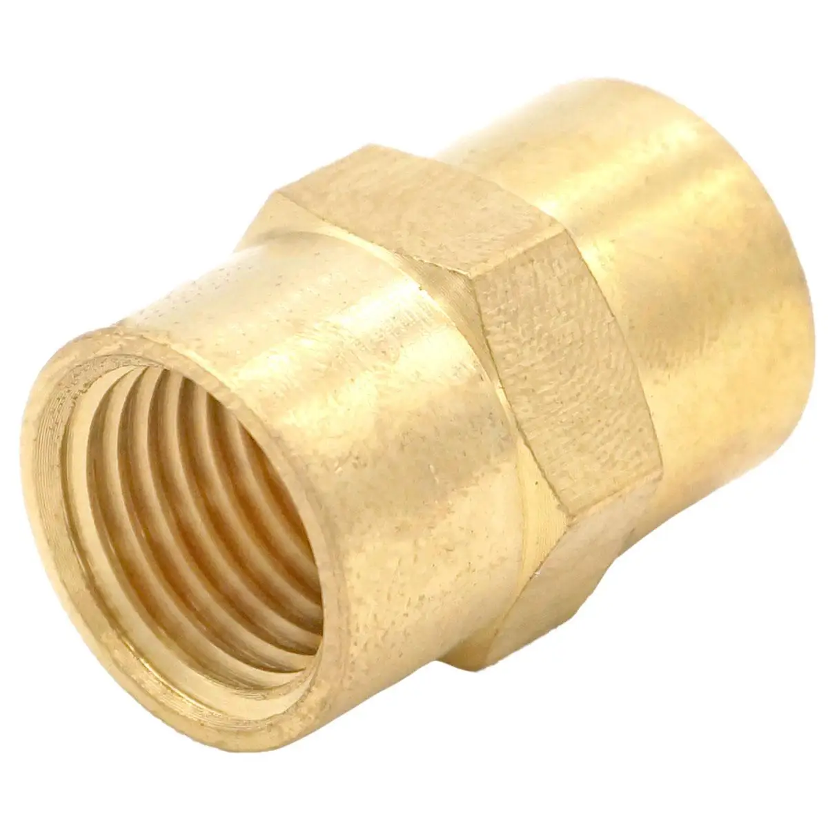 Water Oil Brass Pipe Nipple 1/4" Male NPT X 1/4" Male NPT Fitting  Fuel Gas 