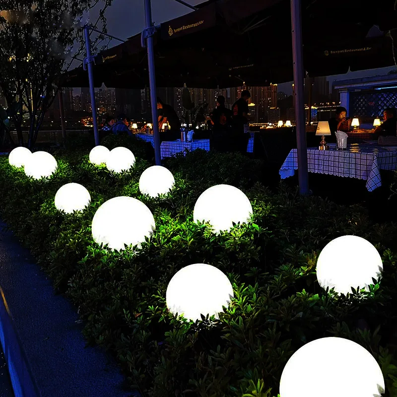 

Waterproof 16 Color Garden lights Ball Glow Night Light Outdoor Lighting Lawn Lamps Pathway Landscape Swimming Pool Pond Light