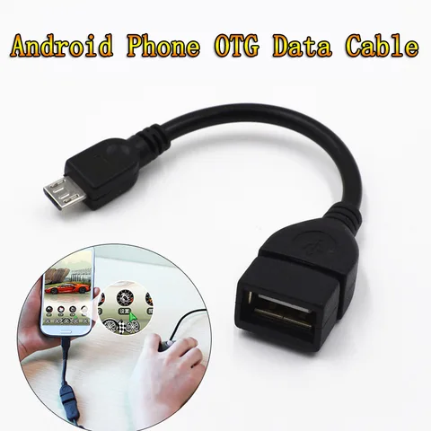 USB OTG Cable Data Transfer Micro USB Male To Female Adapter for Samsung HTC Android