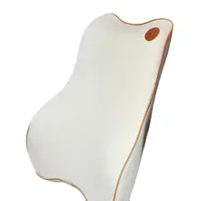 Поясничная опора для офисного стула с памятью хлопок Авто поддержка сиденья s Подушка для спины поясничная Подушка подголовник поддержка шеи