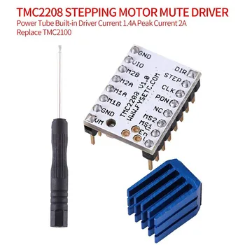

5pcs/set TMC2208 V1.2 Single-axis Stepper Motor Driver Module for 3D Printer Repair Parts Accessories