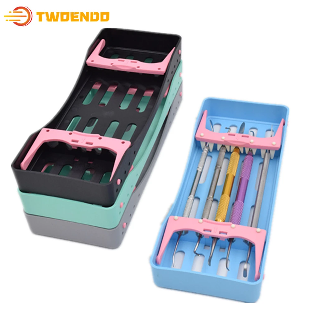 Dental New Arrival 135℃ Sterilization Box Autoclavable Instrument For